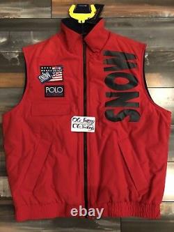 Polo Ralph Lauren Snow Beach Vest Vintage Men's Size Large L