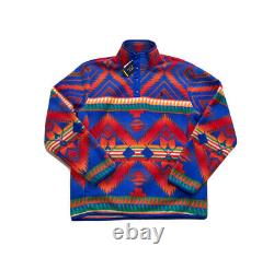 Polo Ralph Lauren Southwestern Aztec Fleece Pullover Sweater Jacket NWT Men's L