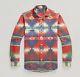 Polo Ralph Lauren Southwestern Workshirt Medium Jacquard Aztec Nwt $248