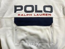 Polo Ralph Lauren Spell Out Mesh Tracksuit White New WithTags Mens M