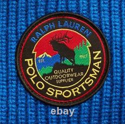 Polo Ralph Lauren Sportsman Beanie Blue, One Size Brand New Nwt
