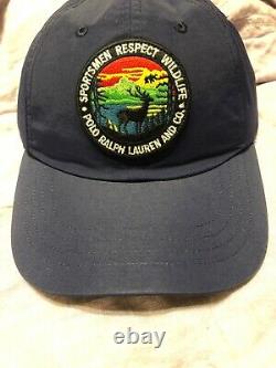 Polo Ralph Lauren Sportsman Respect Wildlife Baseball Hat Cap Pwing Stadium