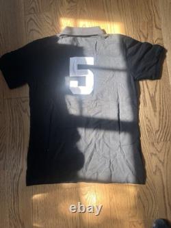 Polo Ralph Lauren Stitched Custom Fit New York #5 Jersey Men's US Size M