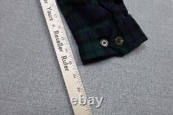 Polo Ralph Lauren Tartan Plaid Flannel Mens XL Wool Flap Pocket Heavyweight NEW