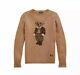 Polo Ralph Lauren Teddy Bear Camel Wool Sweater Size Medium