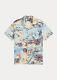 Polo Ralph Lauren Tropical-print Terry Shirt Large