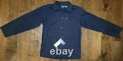 Polo Ralph Lauren Twill Utility Overshirt Navy Chore Jacket Men's Small NEW