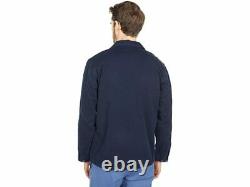 Polo Ralph Lauren Twill Utility Overshirt Navy Chore Jacket Men's Small NEW