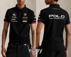 Polo Ralph Lauren Unisex Custom Slim Fit Motorsport Racing Polo Shirt S