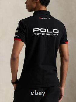 Polo Ralph Lauren Unisex Custom Slim Fit Motorsport Racing Polo Shirt S