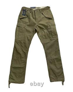 Polo Ralph Lauren Utility Surplus Chino Cargo Pants Classic Tapered NWT 40 x 32