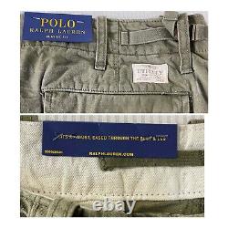 Polo Ralph Lauren Utility Surplus Chino Cargo Pants Classic Tapered NWT 40 x 32