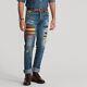 Polo Ralph Lauren Varick Serape Southwestern Distress Jeans $398 Sportsman New