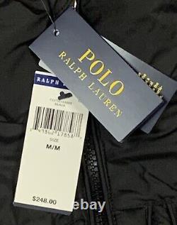 Polo Ralph Lauren Vest Puffer Winter Down Black Men's Medium New $248