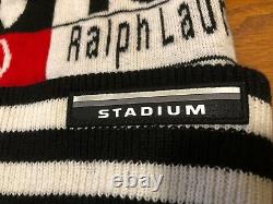 Polo Ralph Lauren Winter Stadium Rl67 Wool-blend Hat Skully Beanie Pom-pom Cap