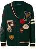 Polo Ralph Lauren Wool Patchwork Varsity Cardigan Sweater New $498