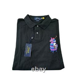 Polo Ralph Lauren x Fortnite 1992 Classic Fit Polo Black Shirt Size XL NWT