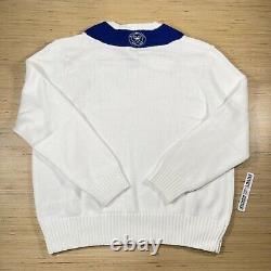 Polo Ralph Lauren x Wimbledon Collection Mens Tennis Sweater White XL $198