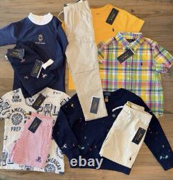 Polo ralph lauren boys size 5. Bundle shirts and shorts new