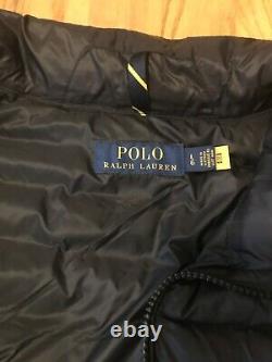 Polo ralph lauren puffer jacket black. Size L. Packable pocket
