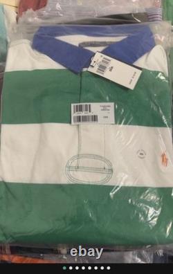 Polo ralph lauren striped rugby new with tags size 3xb