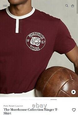 Polo ralph lauren the Morehouse Collection ringer T shirt sz L