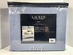 RALPH LAUREN Graydon Chambray Blue FULL/ QUEEN QUILT NEW 1ST QUALITY $300 New