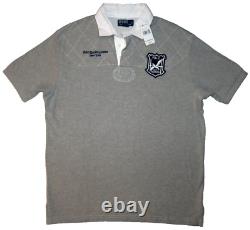 RALPH LAUREN NEW L POLO Shirt NEW YORK Quilted 67 BLEEKER Street Patches Rugby