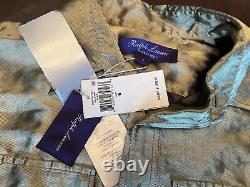 RALPH LAUREN PURPLE LABLE Metallic Organza Utility Shirt RETAIL $1,890