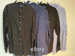 RALPH LAUREN Polo Mens Shirts XL NEW Lot of 4