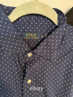 RALPH LAUREN Polo Mens Shirts XL NEW Lot of 4
