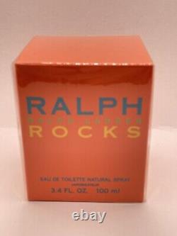 RALPH ROCKS By Ralph Lauren 3.4 oz 100ml EDT Spray For Women -NEW & SEALED