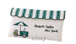 RARE New Ralph Lauren Ralph's Coffee Zipper Pouch Bag Gift Set (Set of 2)