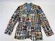 Rare! Rugby Ralph Lauren Tartan Plaid Patchwork Button Down Shirt New With Tags