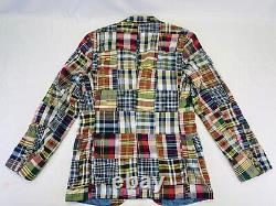 RARE! Rugby Ralph Lauren Tartan Plaid Patchwork Button Down Shirt New With Tags