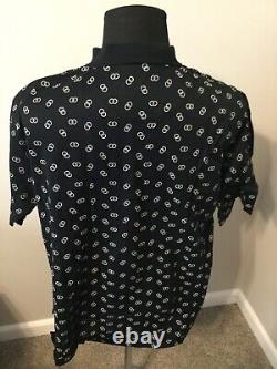 RARE! Vintage Polo Golf Ralph Lauren Rings Shirt Size XL Black White NWOT