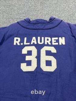 RARE Vintage Ralph Lauren Polo Sport Baseball Jersey New York Yankees RRL XL