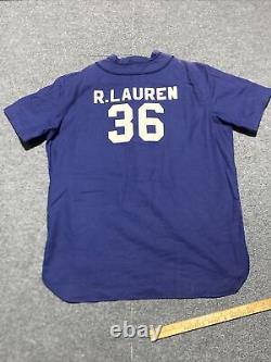 RARE Vintage Ralph Lauren Polo Sport Baseball Jersey New York Yankees RRL XL