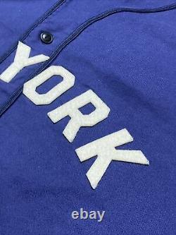 RARE Vintage Ralph Lauren Polo Sport Baseball Jersey New York Yankees RRL XL