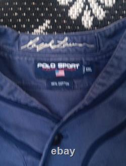 RARE! Vintage Ralph Lauren Polo Sport New York Baseball Jersey XXL yankees