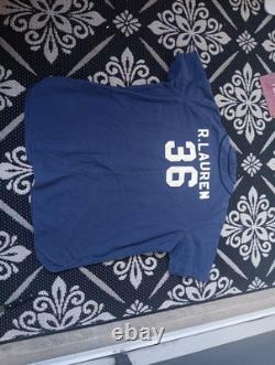 RARE! Vintage Ralph Lauren Polo Sport New York Baseball Jersey XXL yankees