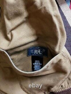RRL Double RL Ralph Lauren Reversible Murray Varsity Bomber Camo Jacket