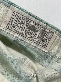 RRL Ralph Lauren 1930s Inspired Cotton Plaid Workshirt-MEN- L