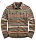 Rrl Ralph Lauren 1960s Inspired Southwest Serape Cotton Linen Sweater Shirt- L