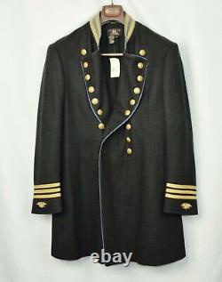 RRL Ralph Lauren Limited Edition Admiral Military Official Jacket Men's Medium M