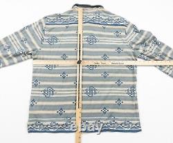 RRL Ralph Lauren Shirt Mens 2XL XXL Button Up Knit Jersey Navajo Double RL NEW