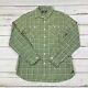 Rrl Ralph Lauren Shirt Mens Medium Green Flannel Plaid Western Work Nwot