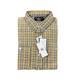 Rrl Ralph Lauren Yellow Blue Checked Heavy Twill Utility Button Front Size M Nwt