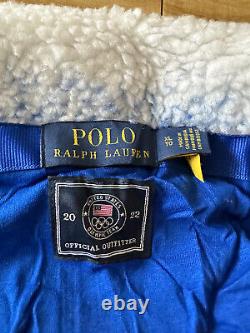 Ralph Lauren 2022 Team USA Pile Fleece Jacket Mens Olympic XL Brand New