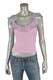 Ralph Lauren Black Label Pink Cashmere Silk Ruffle Cami Tank Top New $655